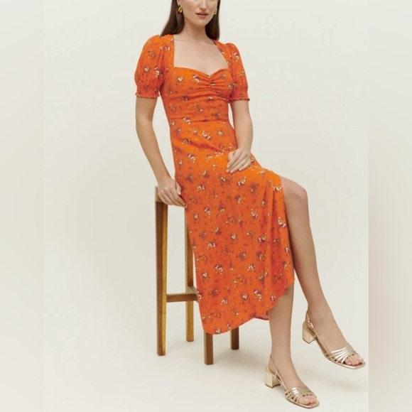 Reformation Dresses & Skirts - Reformation Lacey Floral Midi Dress
